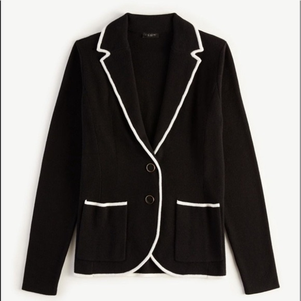 Ann Taylor Factory Sweater Blazer